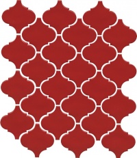 65013 Авейру мозаичный красный глянцевый 26х30 керамическая плитка
