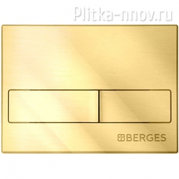 NOVUM L9 BERGES золото глянец кнопка смыва