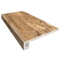 Spanish Wood Ступень Ocre SP04 33x120 Непол. без насечек+ Подступенок 14,5x120 