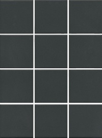 1333 Агуста черный натуральный 9,8х9,8 из 12 частей 9,8x9,8x7