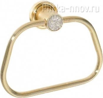 Royal Cristal 10925-G Gold Полотенцедержатель кольцо Boheme